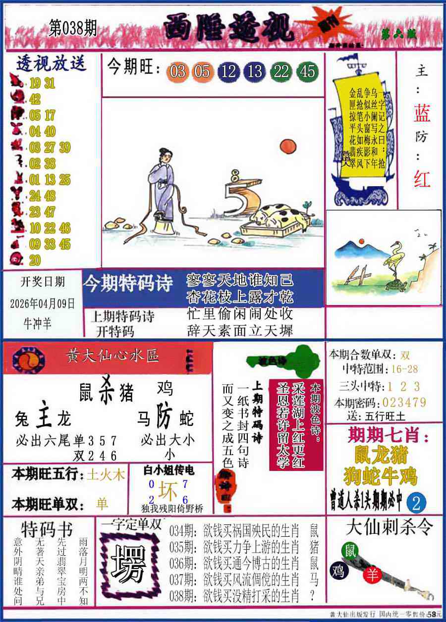 038期西陲透视(正版)[图]